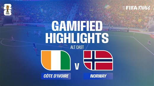 Alt Cast Highlights: Côte d'Ivoire v Norway | FIFA World Cup 2026™