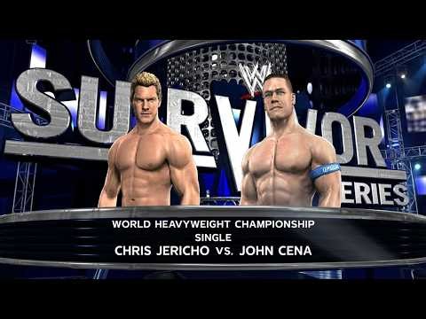 FULL MATCH: Chris Jericho Vs John Cena | WWE World Championship Match: Survivor Series 2008