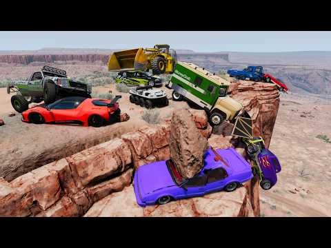 Destruction Derby on a Mountain with Supercars