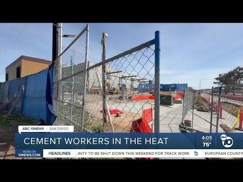 Local cement supervisor talks working in high heat