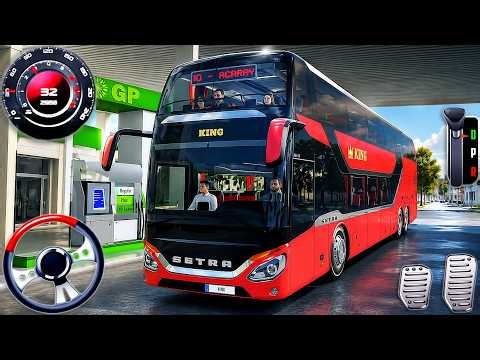 Bus Simulator : Ultimate #24 - Coach Bus SETRA Indian Road Driving - Android GamePlay