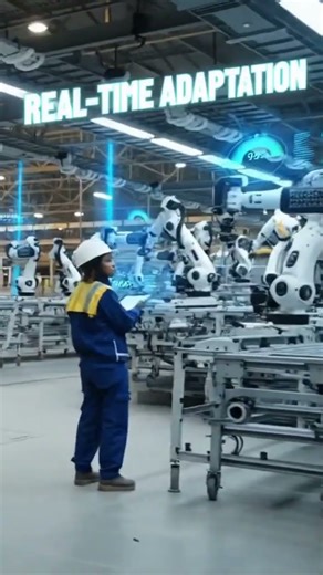 Fujitsu unveils factory AI–robot system