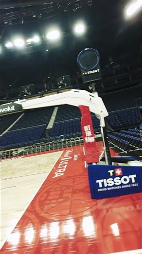 EPIC Drone Flight Through London’s O2 Arena! | NBA London Game 2026