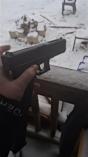 me shooting my glock 18c #likeandsubscribe #airsoft #glock #shooting