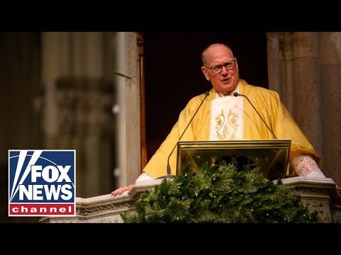 FINAL HURRAH: Cardinal Dolan holds his final Christmas mass in New York