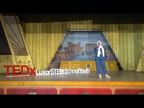 A journey between medicine and graphic design | Salma Shokry | TEDxLuxor STEM School Youth