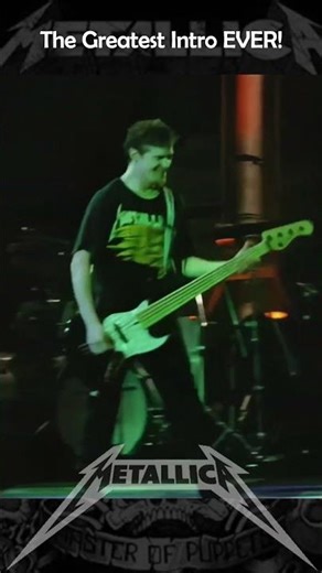 METALLICA: The Greatest Intro EVER?! #metallica #jameshetfield #thrashmetal #rocknroll