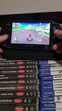 Mario Kart Wii Port on Ps Vita #shorts #mariokart