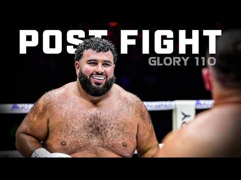 GLORY 110: Nabil Khachab Post-Fight Interview