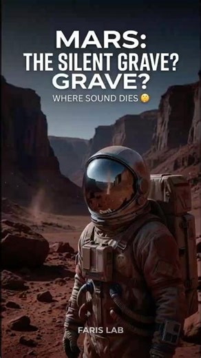 Mars where sound goes to die 🤫🔴