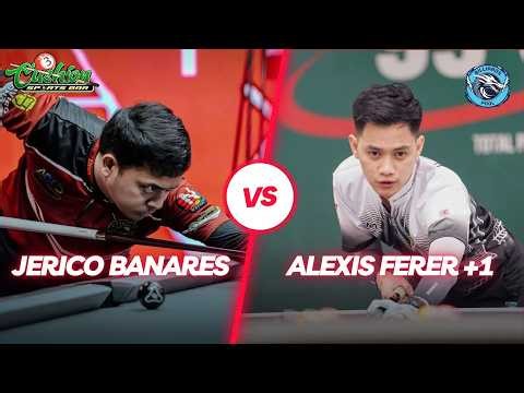 🔴BILLIARDS | JERICO BANARES VS ALEXIS FERER +1 | RACE 20