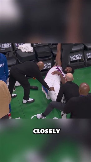 😨 Joel Embiid Is Playing Through SERIOUS Pain! || #nba #joelembiid @Elite_Buzzz