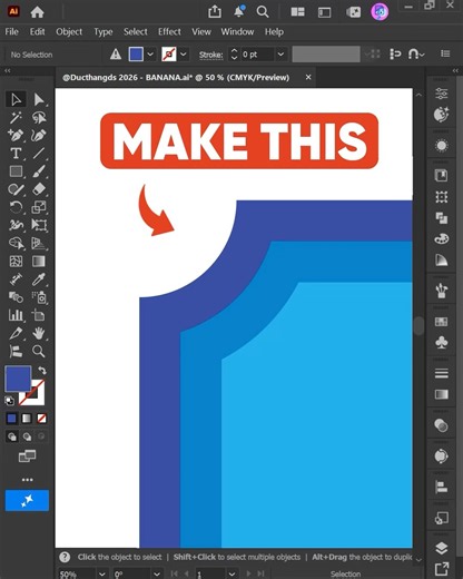 Adobe Illustrator 2026 Tips – How to create rounded corners like a PRO #ducthangds