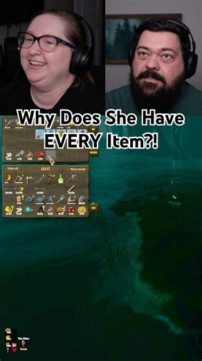 Why Does She Have EVERY Item?! Valheim Couple Moments #valheim #funny #gaming #marriedlife #shorts