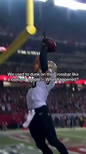 WHAT HAPPENED to the lost art of Dunking in the Crossbar?!?