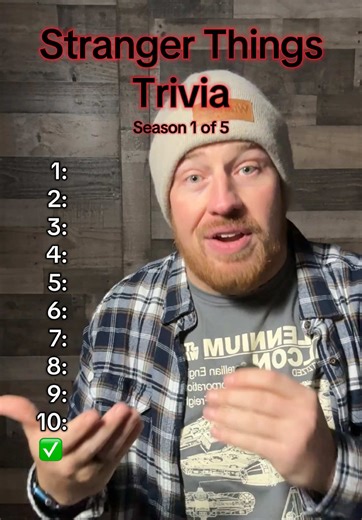Can you pass this stranger things trivia? #strangerthings #trivia #netflix #quiz #fyp @Stranger Things