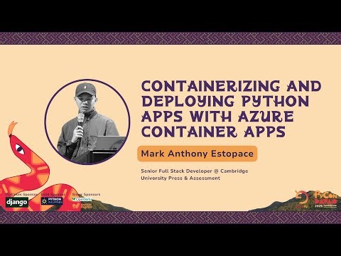 Containerizing and Deploying Python App with Azure Container Apps | Mark Anthony Estopace