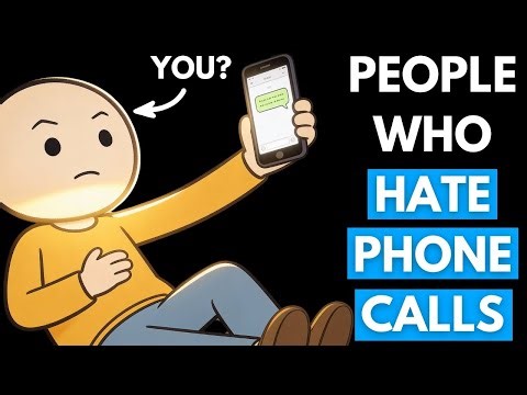 Psychology of People Who HATE Phone Calls