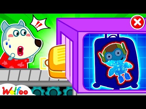NEW | Wolfoo Caught at Airport Security?! Security Check | Wolfoo Channel | Kids Cartoon