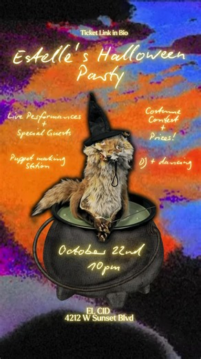 Estelle’s Halloween Party & Costume Contest — Thursday Oct 22