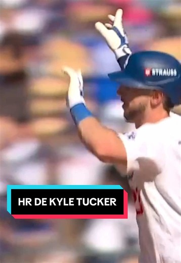 ¡Kyle Tucker se estrena en el #Postseason! 🔥 #MLB #dodgersbaseball #dodgers #baseball