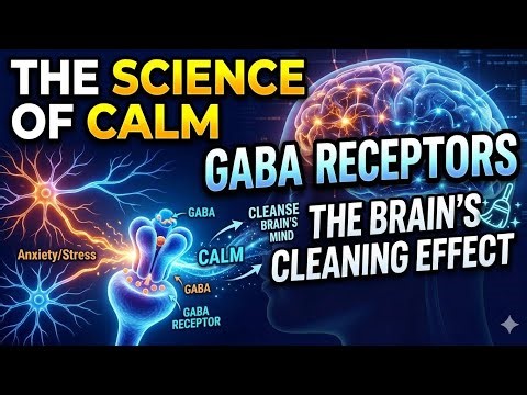 The Science of Calm: GABA Receptors & The Brain’s Cleaning Effect