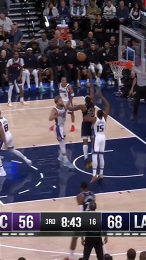 Isaiah Jackson with the lob tip-in! #nba #isaiahjackson #clippers