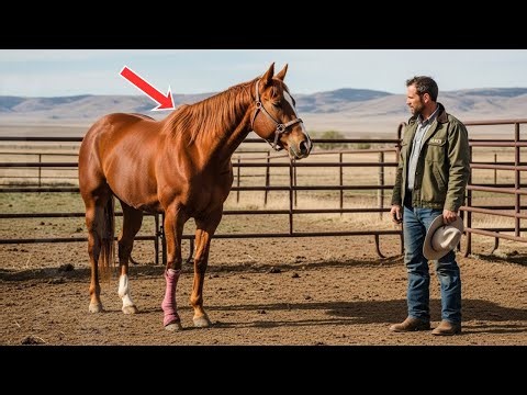 This Horse Blocked The Gate Every Morning… When Dad Followed Him, He Was Shaken