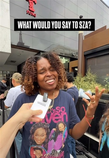 In line with YOU for the SZA drop in LA!! What would you say to @SZA if you had the chance? #VANSZA
