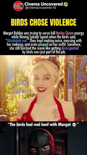 Margot Robbie’s Scene Was Total Chaos 😂