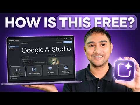 Google AI Studio FREE & Unlimited (Master in 19 Minutes)
