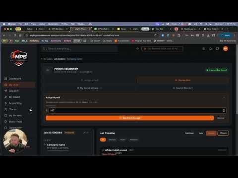 AI Powered Process Serving Software - Affidavits, Dispatch, Bid Board, and GPS Compliance Tracking