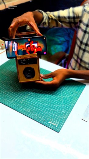 homemade making a bluetooth dpeaker box scince project with cardbord #shorts #creative #viral