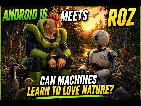 Android 16 Meets Roz: Can Machines Learn to Love Nature? (AI Voices)