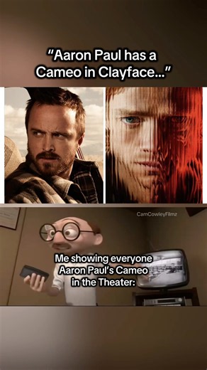 Aaron Paul has a Cameo in Clayface