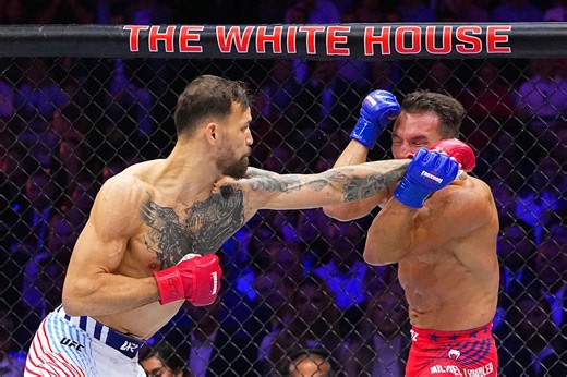 UFC Freedom 250 results: Mauricio Ruffy proposes on White House lawn after destroying Michael Chandler with brutal KO