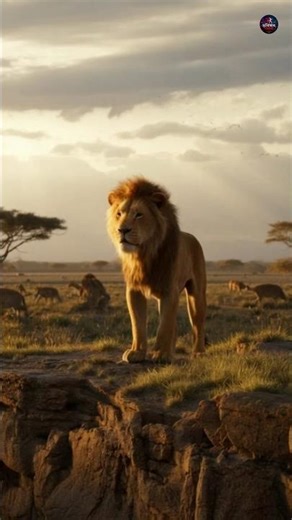 After The Final Battle… Peace Returned 🦁☀️ #ai #lion #lionking #mufasa #scar #shorts #simba