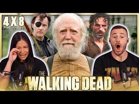 OUR HEARTS HAVE BEEN RIPPED OUT OF OUR CHESTS! 😭💔 | The Walking Dead 4x8 Reaction