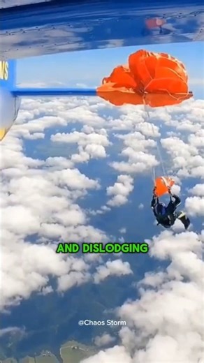 Parachute Malfunction at 10,000 Feet 💀 #shorts