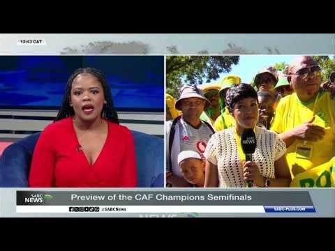 CAF Champions League | A sea of yellow at Loftus Versveld - Mahudi Molapo shares more