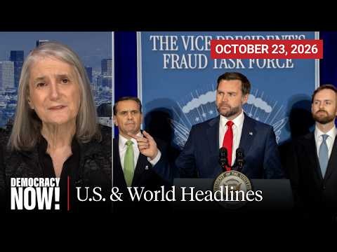 Top U.S. & World Headlines — October 23, 2026