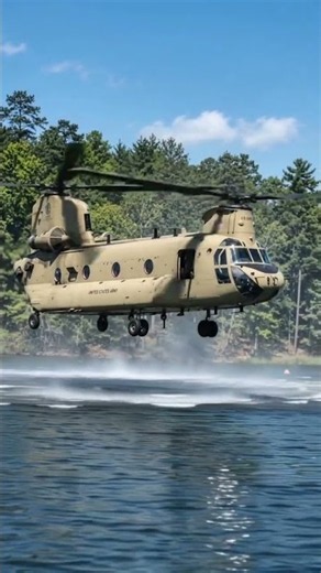 CH-47 Chinook Low-Level Flight — Incredible Military Helicopter Action!