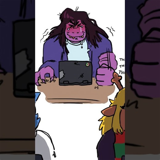 Kris & Susie: Math Quiz #deltarune #krisdeltarune #susie #comics