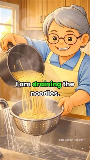 Daily Cooking Action Verbs 🍲 | English Speaking Practice #learnenglish #bestenglishteacher #esl