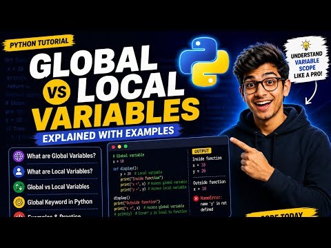 Python Global vs Local Variables Explained in 20 Minutes #2