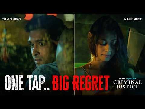 The Trip That Started His Nightmare | Criminal Justice S1 | Vikrant Massey | Applause Entertainment
