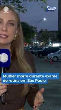 Mulher morre durante exame de rotina em São Paulo #shorts #balançogeral