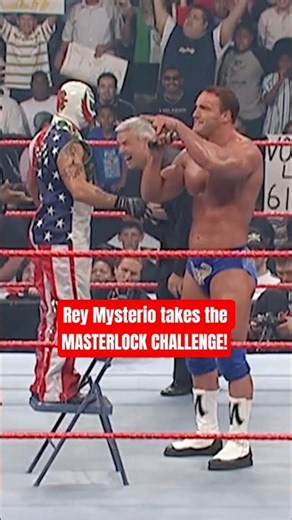 Rey Mysterio takes the Masterlock Challenge! 😂