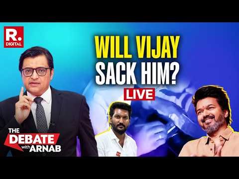 Debate With Arnab LIVE: Will Vijay Sack Minister Allegedly Seen Taking Drug In IPL Video?