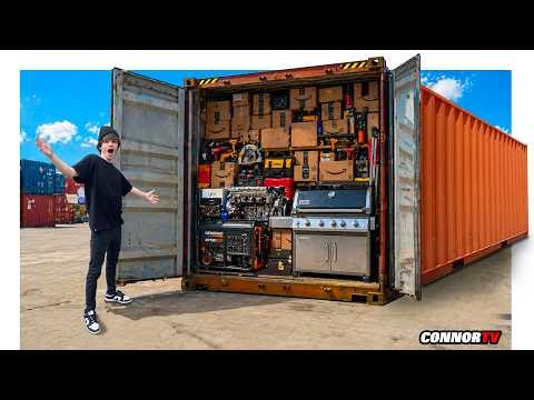 I Bought a Giant Abandoned PODS Shipping Container for $500...